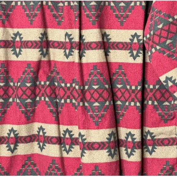 Vintage Woolrich Aztec Flannel Chamois Shirt Men’s size Large All over Print - Picture 5 of 6